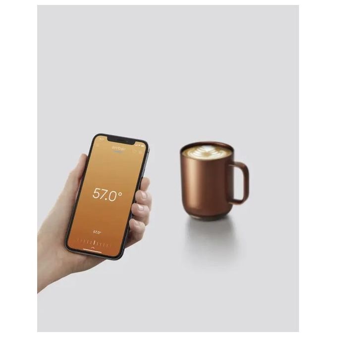 Ember CM191405EU Mug 2 Tazza Intelligente 414 ml con Controllo App e Temperatura Regolabile colore Rame