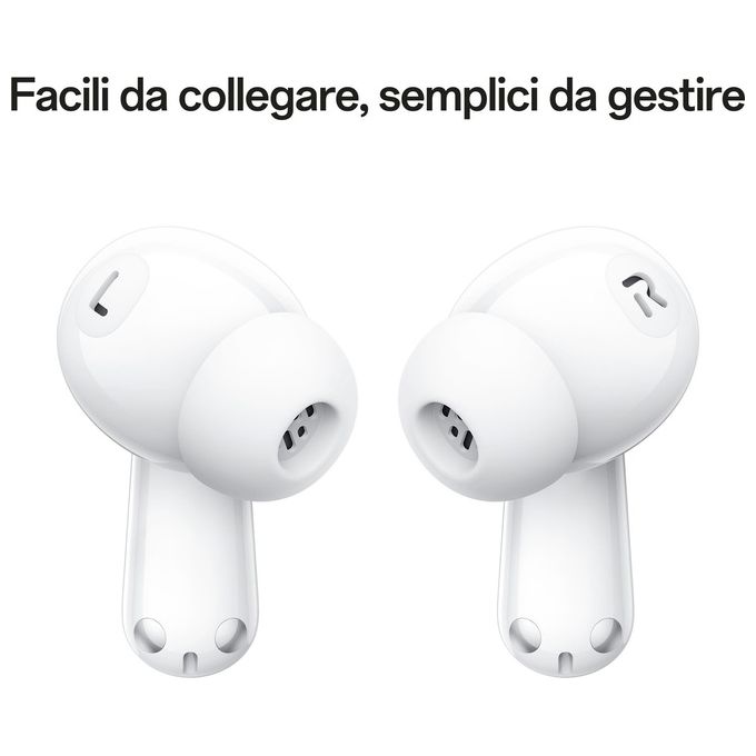Oppo Enco Air4 Auricolari True Wireless Bluetooth 5.4 Driver Titanio ANC IP55 44h Autonomia colore Bianco