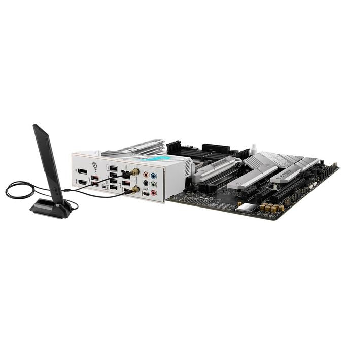 Asus ROG STRIX B650-A GAMING WIFI Scheda Madre ATX AMD B650 Socket AM5 DDR5 128 GB Wi-Fi 6E Ethernet 2.5 Gb 3xM.2 Aura Sync RGB colore Nero