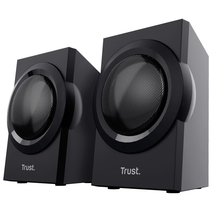 Trust 23696 Yuri Set Altoparlanti 2.1 Canali 60 W RMS 120 W PMPO Colore Nero