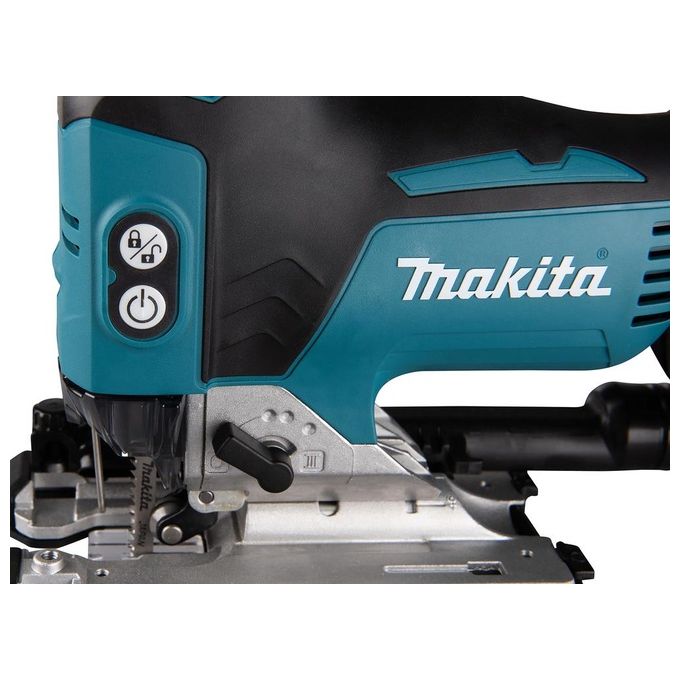 Makita DJV181RTJ Seghetto Alternativo a Batteria 18V con 2 Batterie 5,0 Ah e Valigetta Makpac colore Nero