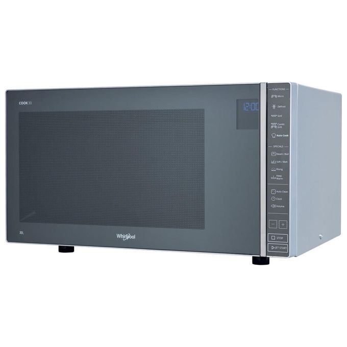 Whirlpool MWP 304 M Forno a Microonde con Grill Capacita' 30 Litri Potenza 900 W Funzione Vapore Yogurt Jet Start Specchio