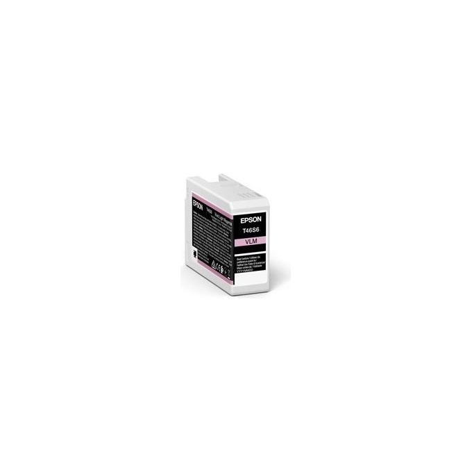 Epson C13T46S60N UltraChrome Pro10 Cartuccia d'Inchiostro 25 ml Magenta Chiaro Vivido colore Magenta Chiaro