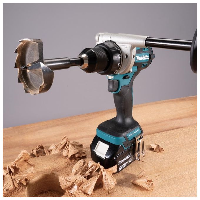 Makita DDF492Z Trapano Avvitatore 18V Motore Brushless 2100 Giri-min 141 Nm Impugnatura a Pistola Mandrino Autoserrante colore Blu Nero