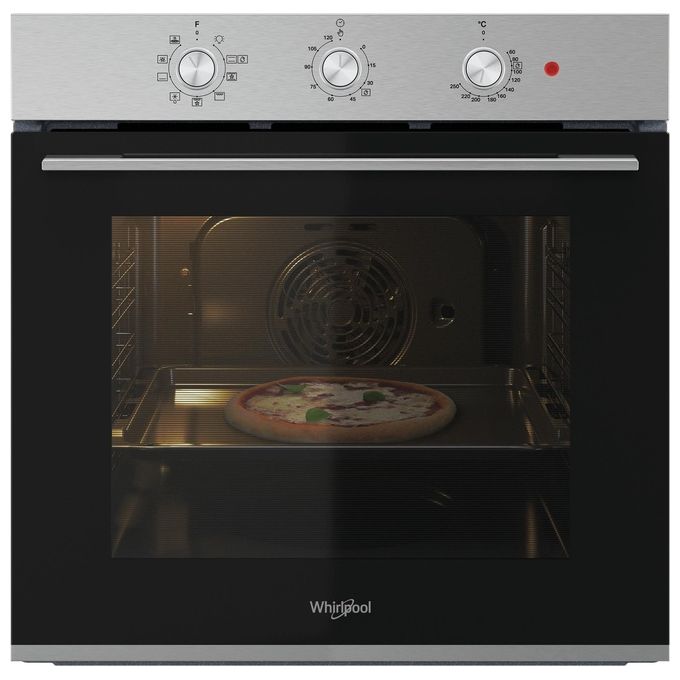 Whirlpool OMK38HU0X Elements Forno da incasso Elettrico 71 L Classe A 9 Funzioni SmartClean Cook3 (60x60x56 cm) colore Nero Inox