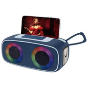 New Majestic 116113 CB Fire 13 Altoparlante Portatile Stereo 20 W RMS Bluetooth 5.3 TWS Luci LED Multicolore colore Nero