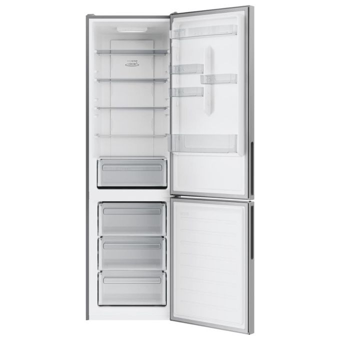 Candy CCE4T620DS Fresco Frigorifero Combinato 377 L 200 cm Classe D 38 dB Total No Frost Wi-Fi colore Argento