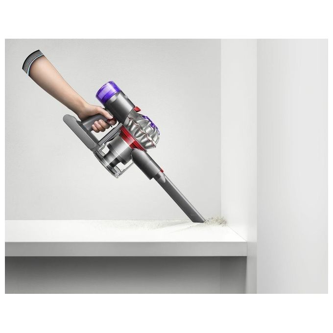 Dyson v8 advanced aspirapolvere senza filo 2in1 nichel argento 425w 40min autonomia