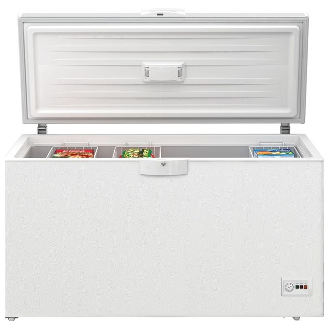Beko HSM46740 Congelatore a Pozzetto 451 L 86 cm Classe E 36 dB Congelamento Rapido colore Bianco