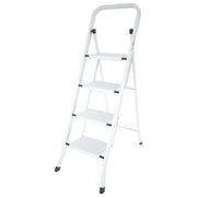 Colombo Sgabello Scala FACTOTUM 4 gradini in acciaio portata max 150kg EN14183 Made in Italy