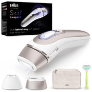 Braun Epilatore Luce Pulsata IPL Smart I Expert Viso Corpo Rose Gold Bianco PL7147