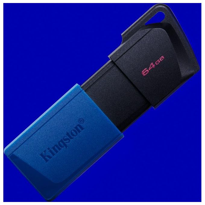 Kingston Flash Drive Usb3.2 64Gb Exodiam Nero-Blu