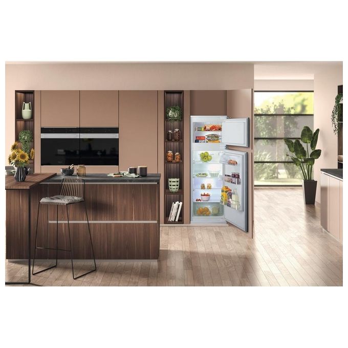 Hotpoint BDFS 2422 Frigorifero Combinato da Incasso 218 L 144 cm Classe E 36 dB Statico colore Bianco