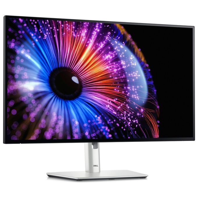 Dell U2724DE UltraSharp Monitor PC 27'' QHD 2560x1440 IPS 120Hz Thunderbolt 4 90W Hub USB RJ45 colore Nero Argento