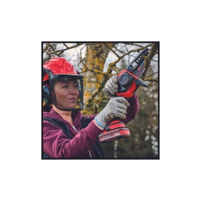 Einhell GE-PS 18-15 LI BL-SOLO Power X-Change Potatore a Catena a Batteria 18V Brushless 12.5 cm 1.11 Kg colore Rosso