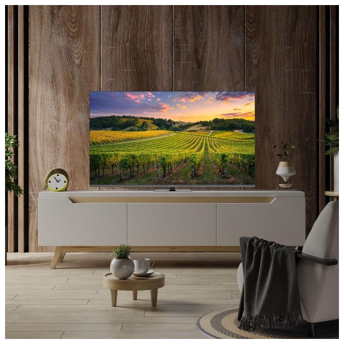 Thomson 55QG5C14 Smart TV 55'' QLED 4K Ultra HD Google TV Dolby Vision HDR10 Wi-Fi Bluetooth 5.1 colore Grigio