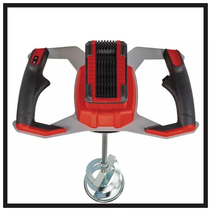 Einhell 4258770 Power X-Change Miscelatore a Batteria 18V Brushless 2 Velocita' 720 min-1 Agitatore Ø120mm colore Nero