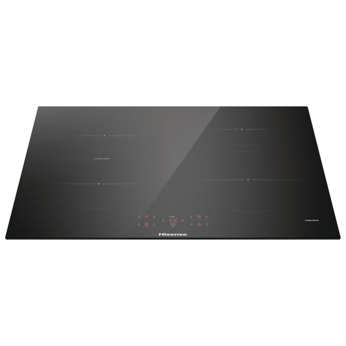 Hisense HI6421BSC Piano cottura a induzione 60 cm 4 zone Super Zone 23 cm Controllo Touch 7200 W colore Nero