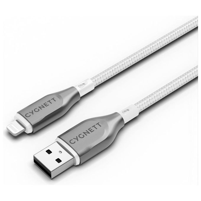 Cygnett CY4661PCCAL Kenable Cavo da Lightning a USB-A 2 m 60W 480 Mbps colore Bianco