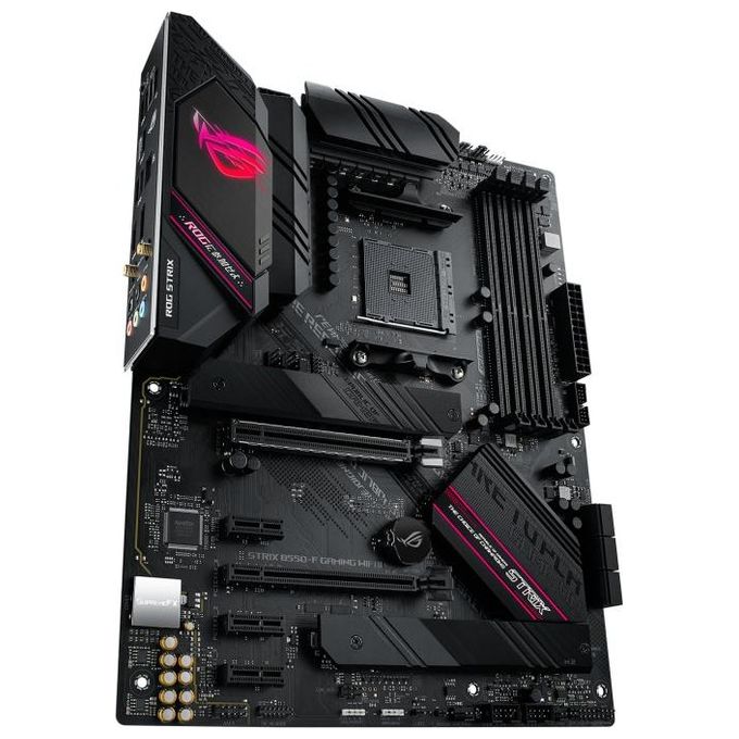 ASUS 90MB19V0-M0EAY0 ROG STRIX B550-F GAMING WIFI II Scheda madre ATX Socket AM4 DDR4 fino a 128 GB Wi-Fi 6 Bluetooth 5.2 colore Nero