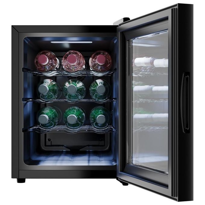 Tristar WR-7511 Grand Saignée Cantinetta Termoelettrica 12 Bottiglie 4 Ripiani Touch 25 dB Classe F colore Nero