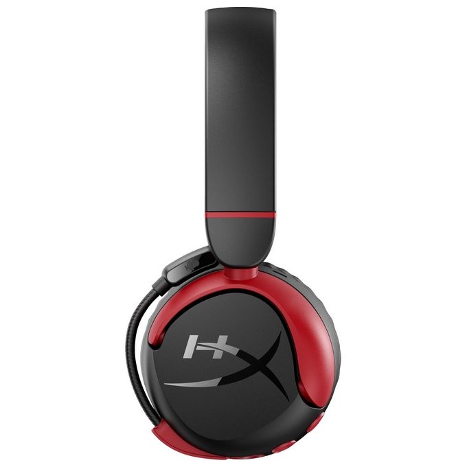 HyperX 7G8F1AA Cloud Mini Cuffie Gaming Wireless Bluetooth 5.3 Microfono Flip-to-mute 25h autonomia colore Nero