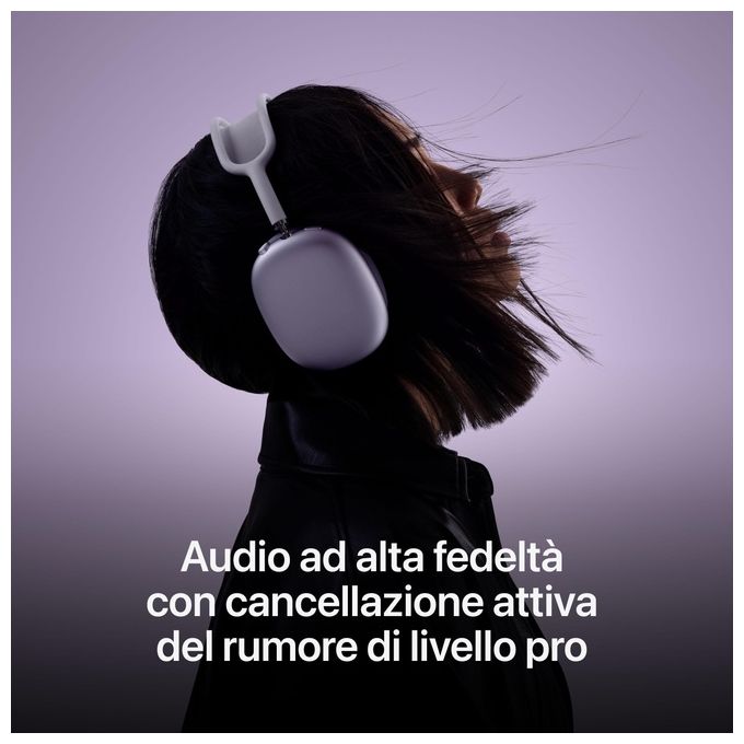 Apple, AirPods Max, Cuffie Over-Ear Wireless Bluetooth, Blu