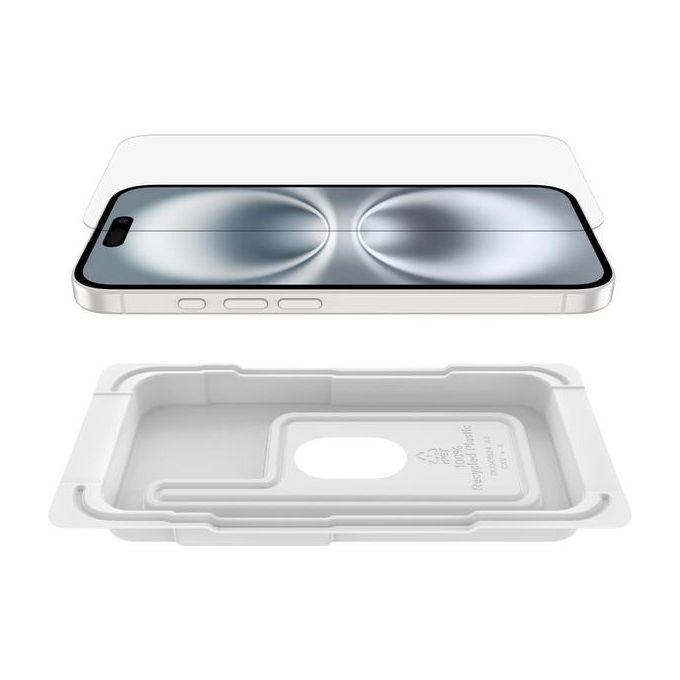 Belkin ScreenForce InvisiGlassAM Protezione per iPhone 16-15-14 Pro