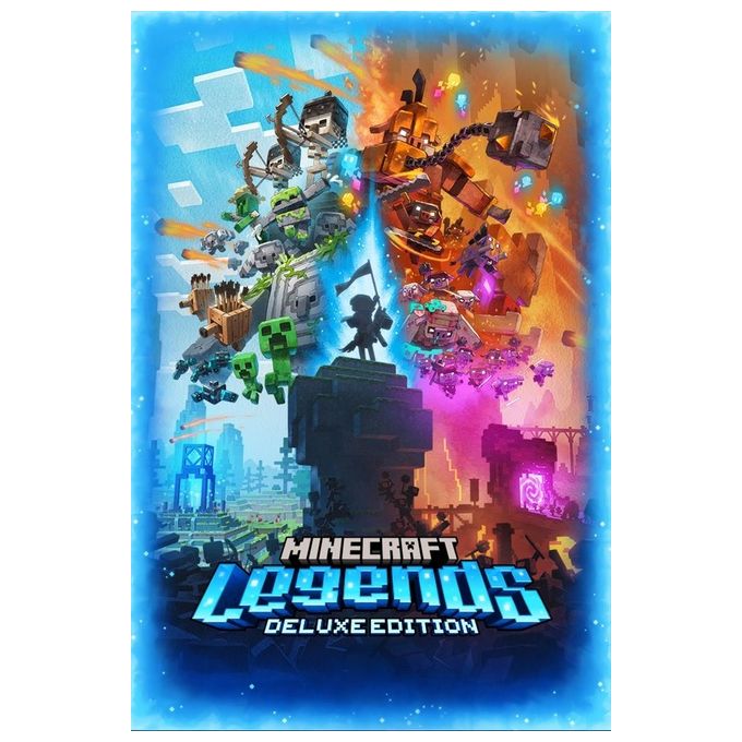 Microsoft XMB-00011 Minecraft Legends Deluxe Edition Gioco Xbox One Xbox Series X Azione Avventura Multiplayer PEGI 7