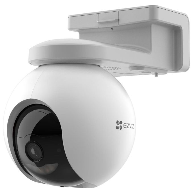 Ezviz HB8 Telecamera IP Motorizzata da Esterno 4 MP 2K Wireless Batteria 10400 mAh Pannello Solare Visione Notturna 15 m colore Bianco