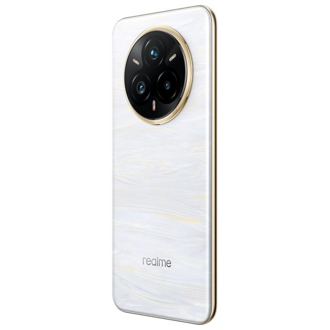 Realme 631011004926 14 Pro+ 5G Smartphone OLED 6.83'' 120Hz 12 GB 512 GB 6000 mAh 80W Ricarica Rapida colore Bianco