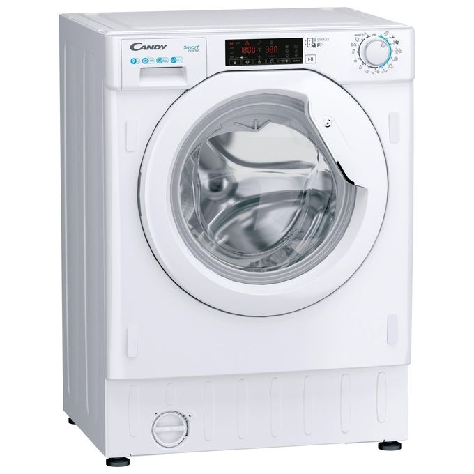 Candy CBWO 49TWME-S Lavatrice Carica Frontale da Incasso Mix Power System+ Partenza ritardata 24h Classe energetica A Capacita' di carico 9 kg Centrifuga 1400 giri Motore Inverter Wifi