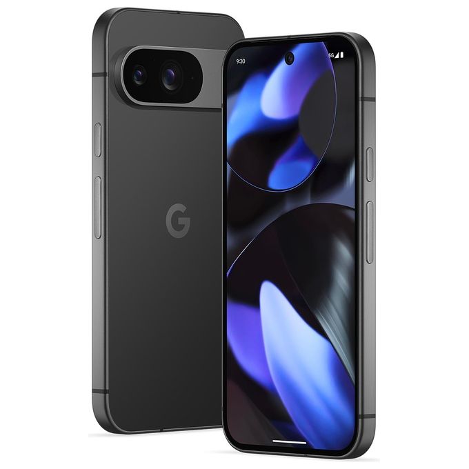 Google GA05226-GB Pixel 9 Smartphone 5G 6.3'' OLED 120Hz 12 GB RAM 128 GB Dual Sim Android 14 colore Nero Ossidiana