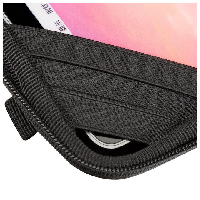 Rivacase 5131 Custodia Rigida per Notebook 15.6'' EVA Idrorepellente Resistente agli Urti Tracolla Rimovibile colore Nero