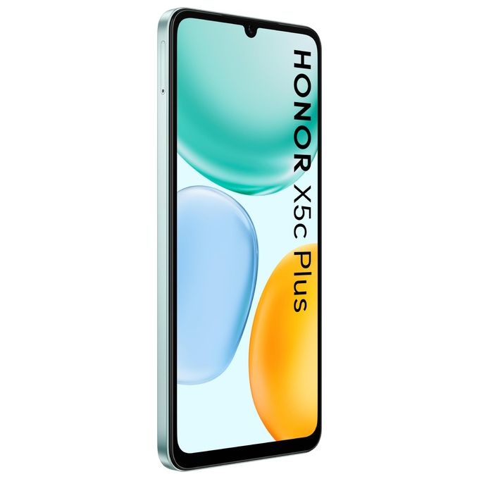 Honor X5C PLUS Smartphone 6.74'' 90 Hz 4 GB 128 GB 50 MP 5260 mAh IP54 colore Ocean Cyan