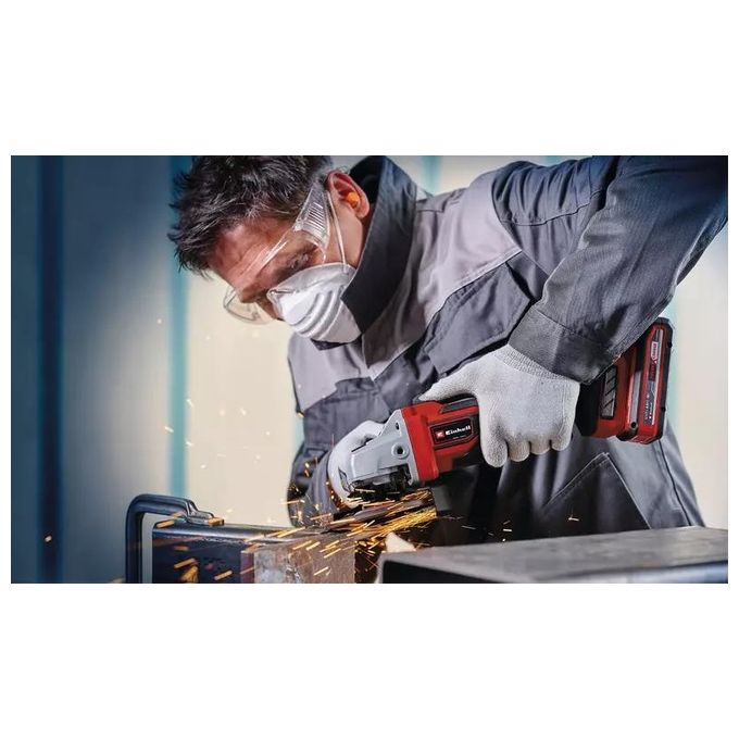 Einhell Professional Smerigliatrice Angolare a Batteria TP-AG 18-125 CE Q Li Power X-Change
