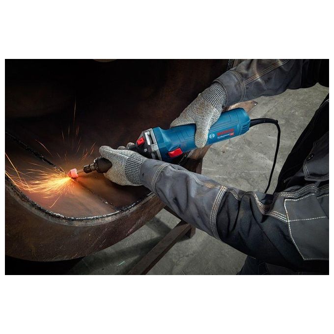 Bosch Professional 06012B5020 GGS 30 LS Smerigliatrice assiale 750 W fino a 33000 rpm con chiave e pinza da 6 mm colore Nero