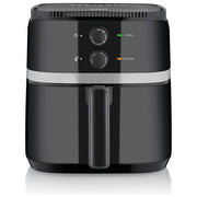 Severin FR 2452 Friggitrice ad aria 4.3 L 1500 W Timer 60 min Temperatura 80-200 °C colore Nero Argento