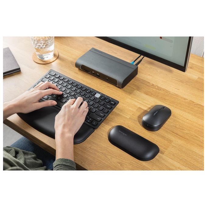 Kensington Black Suretrack Dual Wireless Bluetooth Usb Mouse