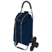 Colombo Carrello Portaspesa DAKAR in alluminio, sacca poliestere impermeabile,con sistema 6 ruote adatto a marciapiedi e scale portata 25kg, capacita' 40 Lt - Assortito