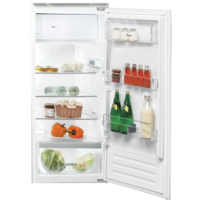 Whirlpool ARG71912 Frigorifero Monoporta da Incasso 189 L 122 cm Classe E 36 dB 6° Senso colore Acciaio Inox