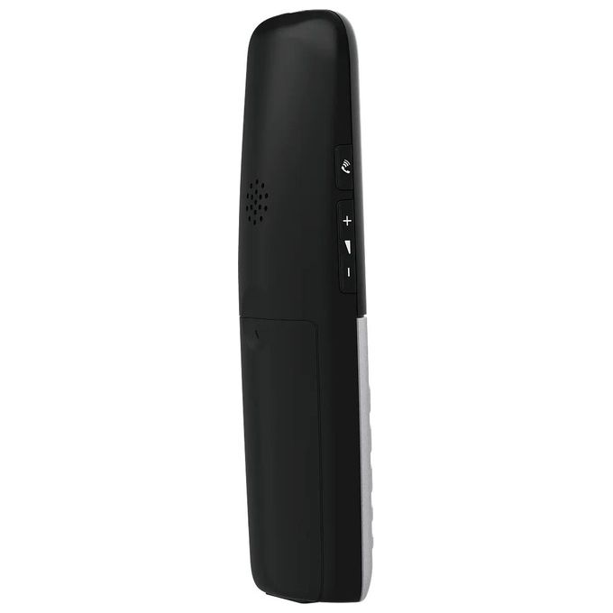 Panasonic KX-TGU430EXB Telefono Cordless DECT Tasti Grandi Segreteria Vivavoce Display 2.4'' colore Nero