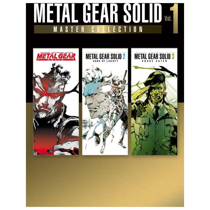 Konami 4012927113585 Metal Gear Solid: Master Collection Vol. 1 Videogioco per Xbox Series X-S inclusi Metal Gear Solid 1 2 3 HD Digital Graphic Novel e Soundtrack colore Nero