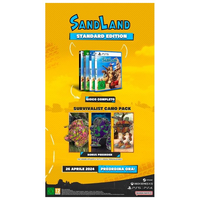 Bandai Namco Entertainment Sand Land Standard per Xbox Series X