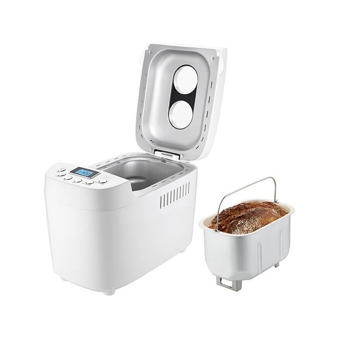 Unold 68520 Backmeister Big Macchina per il Pane 850W 15 Programmi 1,5 Kg Display LCD colore Bianco