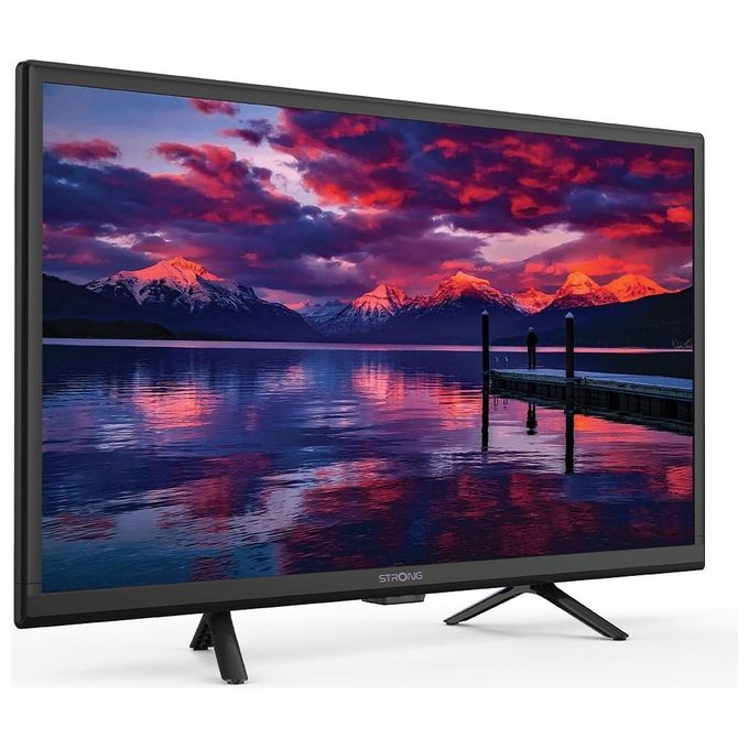 Strong SRT24HE4023 TV LED 24'' HD Ready DVB-T2 DVB-S2 DVB-C 12V USB 2 HDMI Modalita' Hotel colore Nero