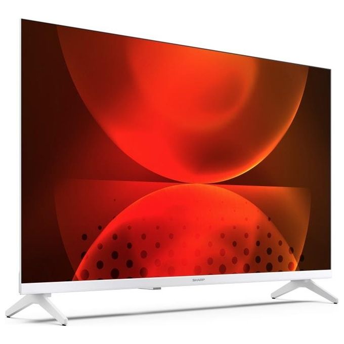 Sharp 32FH2EW TV LED 32'' HD Ready Android TV Smart Wi-Fi Bluetooth DVB-T2 colore Bianco
