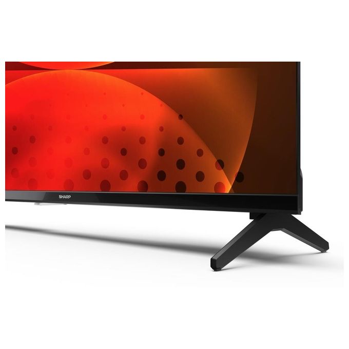 Sharp 32FH2EA Smart TV LED 32'' HD Ready Android Wi-Fi Bluetooth Google Assistant Chromecast colore Nero