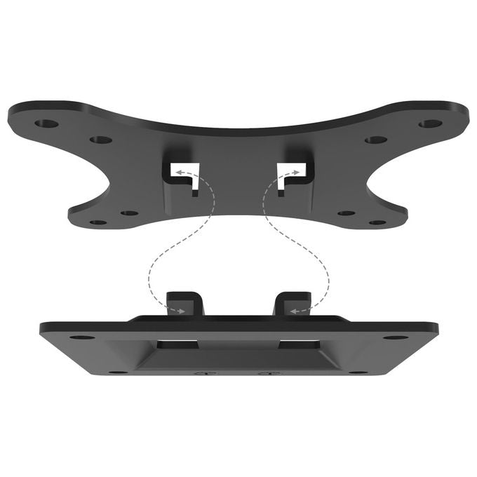 Digitus DA903031 Supporto Fisso a Parete per Schermi Fino a 27'' 18Kg