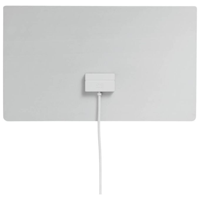 One For All SV9440-5G Antenna Interna Sottile con Filtro 3G 4G 5G DVB-T2 Full HD 238x141x44 mm colore Bianco